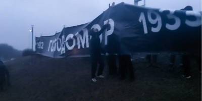 В Харькове на Мемориале жертвам Голодомора произошли столкновения — видео