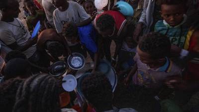 Помочь эфиопским беженцам в Судане