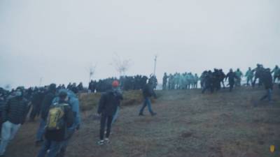 Возле Мемориала жертвам Голодомора в Харькове произошли столкновения: фото, видео