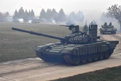 Русские танки прорвались в Сербию