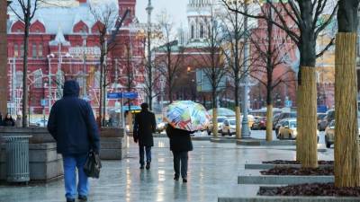 В Москве 29 ноября ожидается до +3 °С