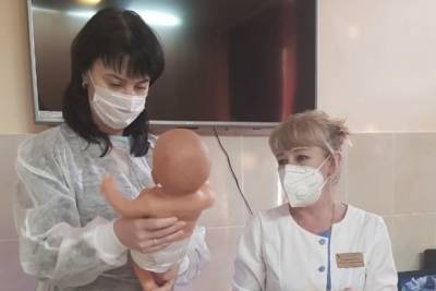 Щеглова в День матери посетила перинатальный центр Забайкалья