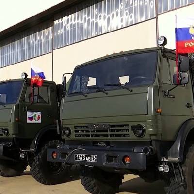 В Нагорный Карабах прибыли российские военные медики
