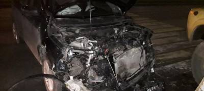 В Петрозаводске из-за пьяного водителя в ДТП пострадала 2-месячная девочка