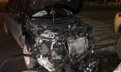 Двухмесячная девочка серьезно пострадала в аварии в Петрозаводске: в машину ее семьи врезался пьяный водитель
