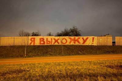 ​В Минске десятки тысяч белорусов вышли на "Марш соседей" в снегопад - у людей три требования