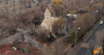 Зима на подход: в Ереване выпал первый снег – видео