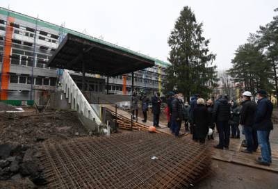Реновацию в Сясьстройской школе № 1 планируют завершить к 3 декабря