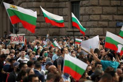 Полицейские Болгарии провели общенациональную акцию протеста