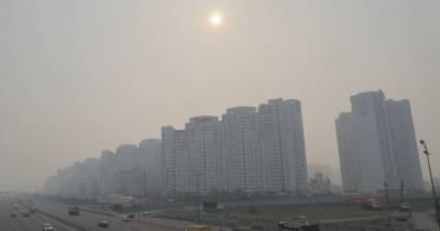 В Киеве сильное загрязнение воздуха, местами – в три раза выше предельно допустимой нормы