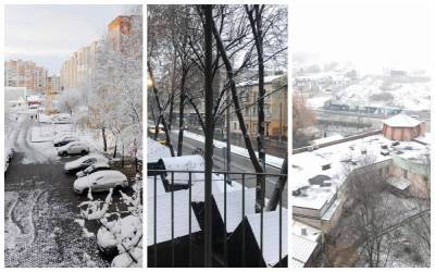 Западную Украину замело обильным снегом: сказочные фото