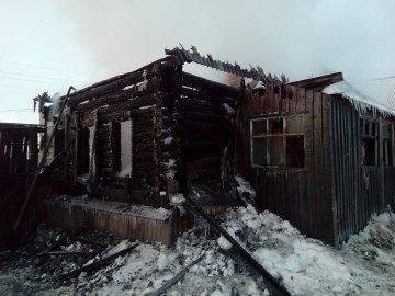 В Мелекесском районе сгорел дом, есть жертва