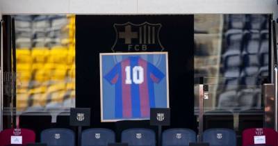 "Марадона навсегда": "Барселона" красиво почтила память легендарного аргентинца (видео)