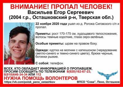 В Тверской области продолжаются поиски подростка, который пропал неделю назад