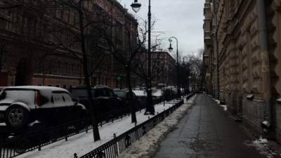 Петербург ждет снег в последний день ноября