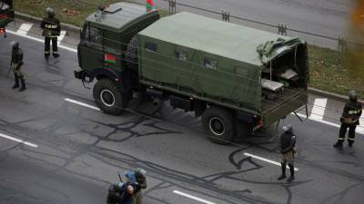 Около 250 человек задержаны на акции протеста в Минске