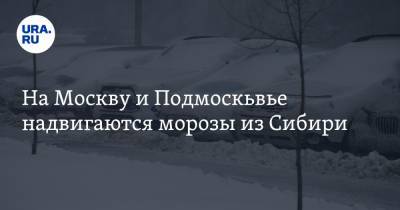 На Москву и Подмосковье надвигаются морозы из Сибири