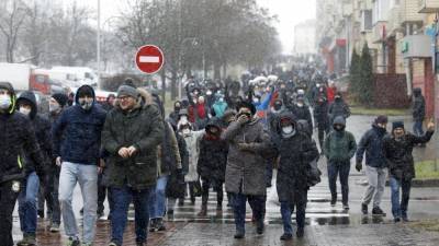 Белорусы вышли на " Марши соседей"