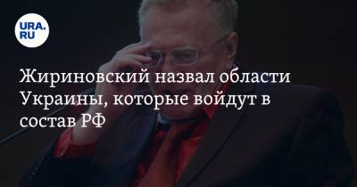 Жириновский назвал области Украины, которые войдут в состав РФ