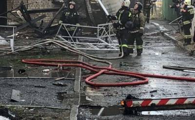 В Челябинске введён режим ЧС после взрыва и пожара на территории больницы