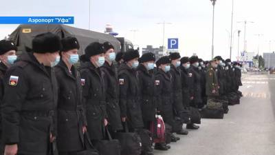 50 призывников из Башкирии отправились на службу в армию