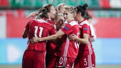 Женская сборная России по футболу обыграла Словению в матче отбора на ЧЕ
