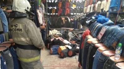 На рынке в Коврове прогремел взрыв, есть пострадавшие