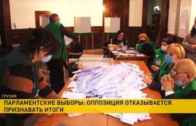 В парламентских выборах Грузии победила правящая партия «Грузинская мечта»