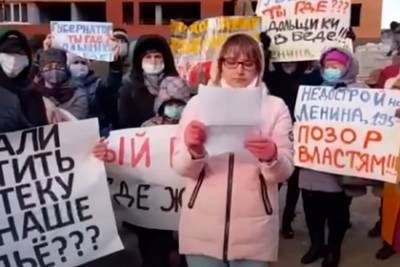 Оставшиеся без квартир жители российского города попросили помощи у Кадырова