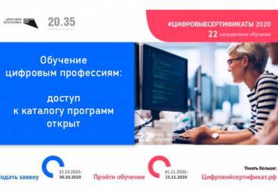 Для ленинградцев открыли доступ к каталогу курсов обучения IT-профессиям