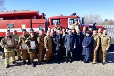 В Хабаровском крае открыли новое сельское пожарное депо