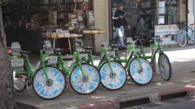 Дешевле самоката: в Тель-Авиве продлен проект аренды велосипедов на 5 лет