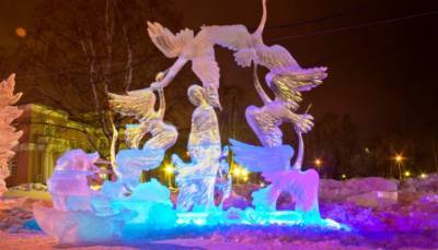 Ледяные скульптуры в Москве 2021 года: где посмотреть, бесплатно