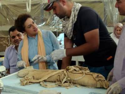 В Египте обнаружили загадочную мумию животного