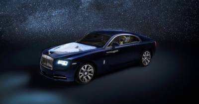 Rolls-Royce превратил купе Wraith в арт-кар в честь Земли