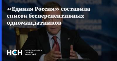 «Единая Россия» составила список бесперспективных одномандатников