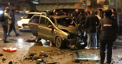 Пять человек пострадали при аварии в Петербурге