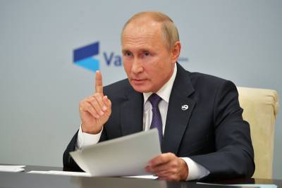 Пандемия, экономика, гонка вооружений: главные заявления Путина на "Валдае"