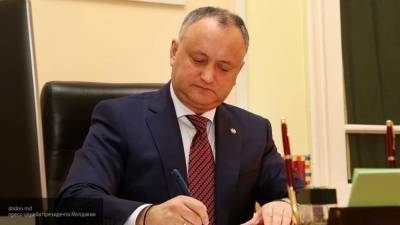 Глава Молдавии прокомментировал выборы президента в стране