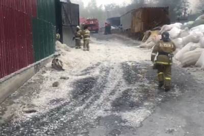 МЧС: крупный пожар в Шахтах полностью ликвидирован