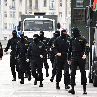 Силовики в Минске готовятся к очередной несанкционированной акции
