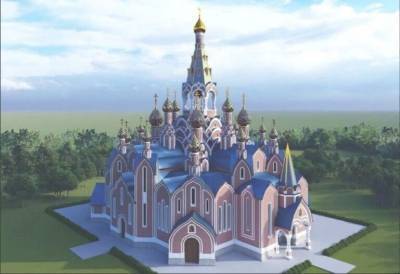 РПЦ показала проект храма на 1000 человек, планируемого напротив здания МГУ