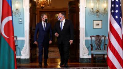 Глава МИД Азербайджана обсудил Карабах с госсекретарем США