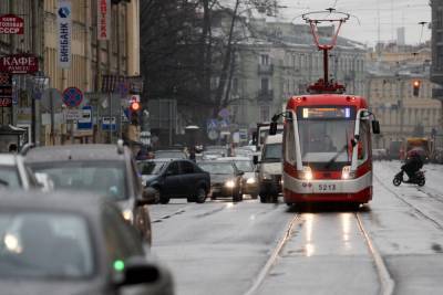 В Петербурге в трамвае двое пассажиров подрались из-за маски