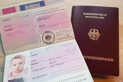 Германия: Детские паспорта будут выдавать на год