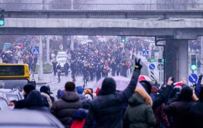 В Беларуси на воскресных акциях протеста задержали почти 400 человек