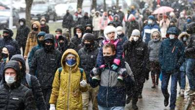 В Минске на акциях протеста задержали около 250 человек