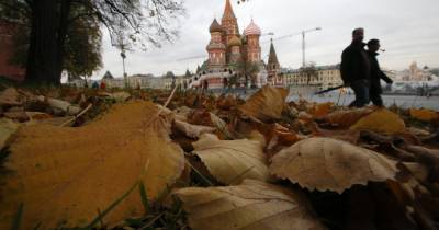 Осень в Москве станет самой теплой за всю историю