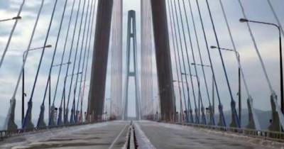 Открытие моста на остров Русский перенесли на неопределенный срок