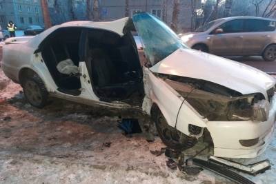 В Красноярске выпивший водитель врезался в дерево и погубил девушку